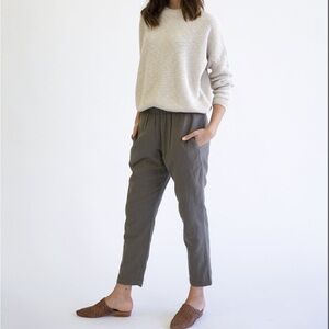 Nwt it is well L.A gauze green pants sz M #YY